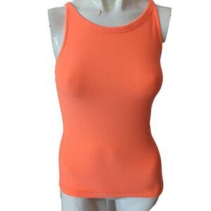 No Boundaries Orange Tank Top Sz XS Womens Pullover